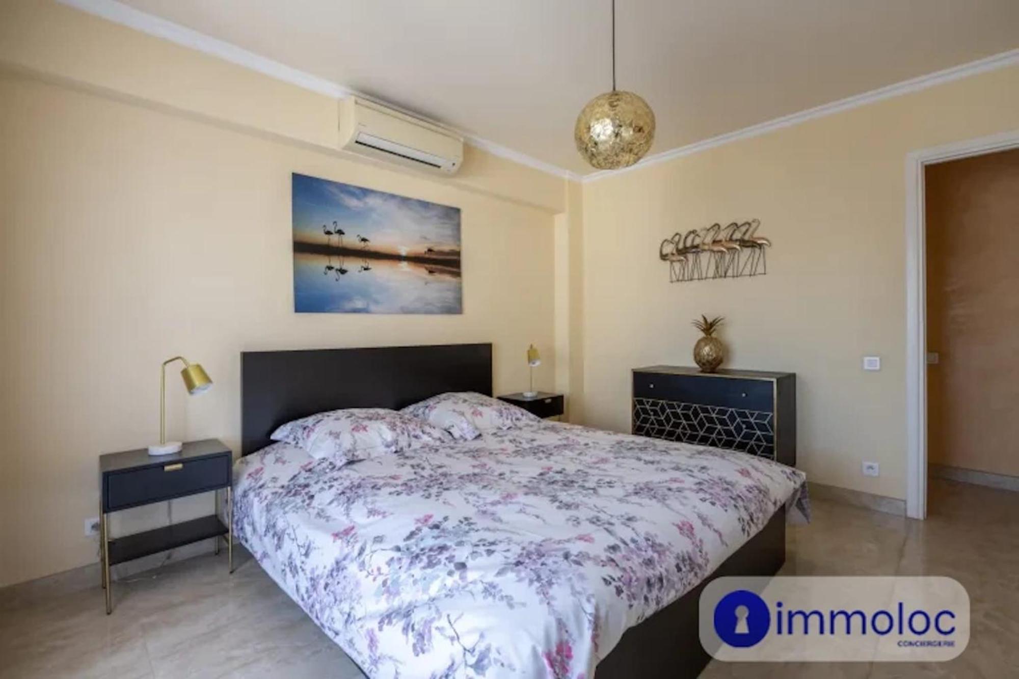 Air-Conditioned Apartment With Terrace Sea View Nice Extérieur photo