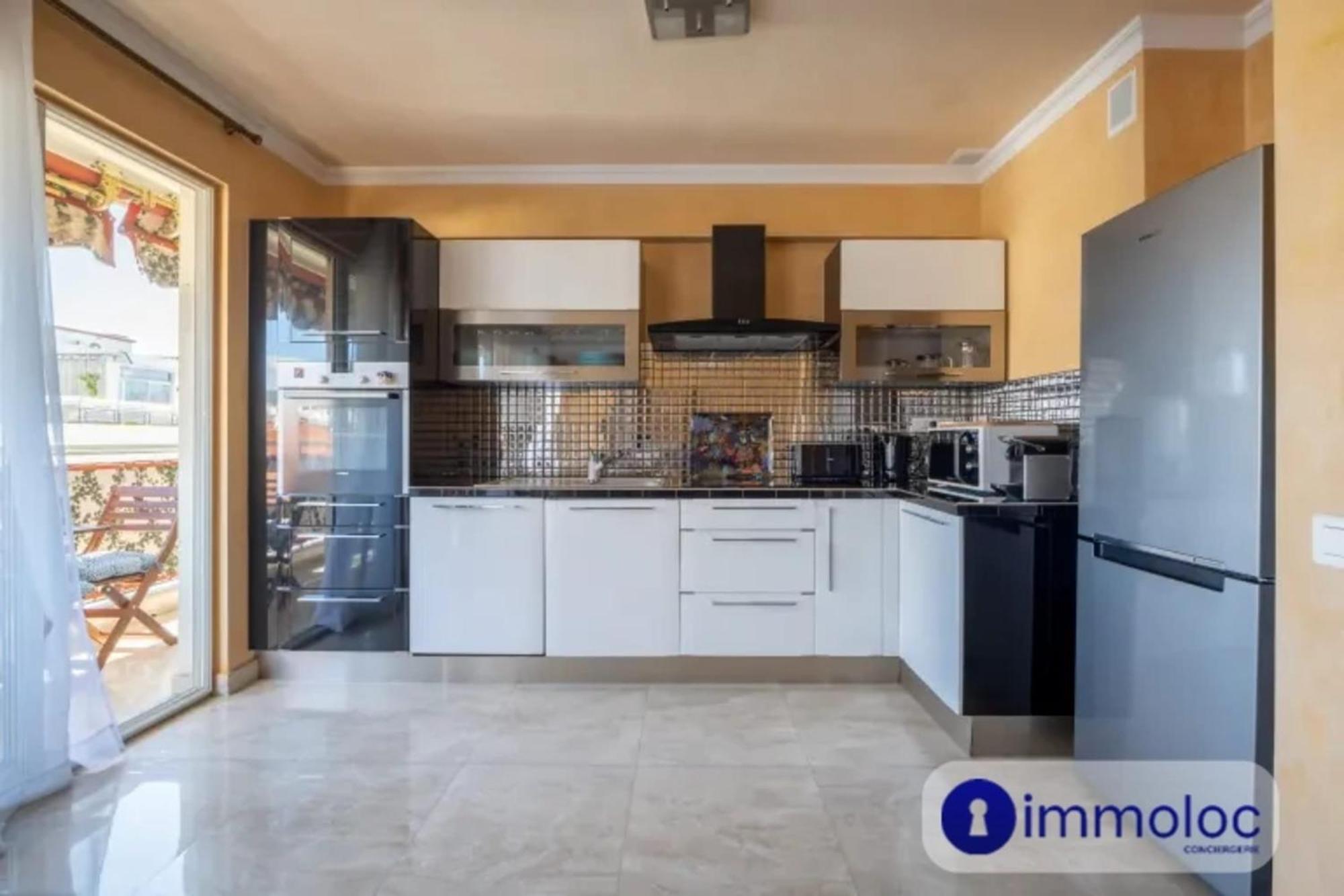 Air-Conditioned Apartment With Terrace Sea View Nice Extérieur photo