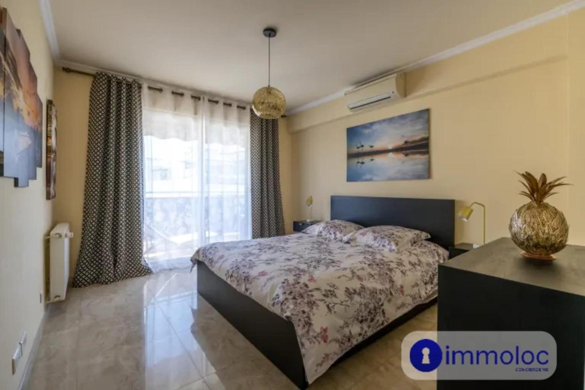 Air-Conditioned Apartment With Terrace Sea View Nice Extérieur photo
